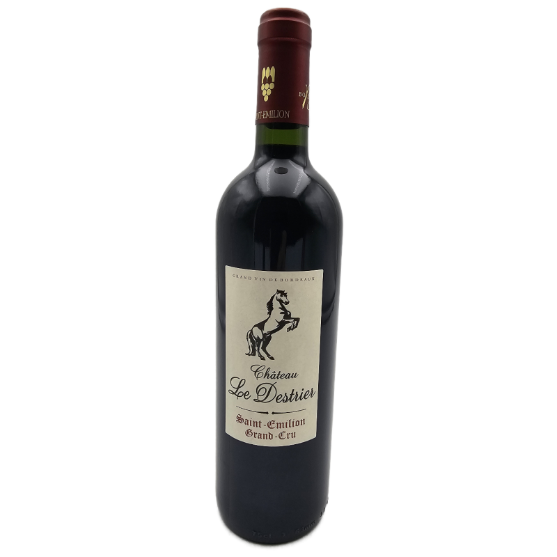 Chateau Le Destrier - Saint-Emilion Grand Cru - Caisse Bois De 6 Bouteilles | French Wine Chateau Le Destrier - Saint-Emilion Grand Cru - Caisse Bois De 6 Bouteilles | French Wine